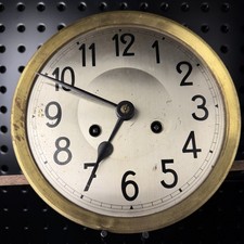 Antique Kienzle German Wall Clock Mechanical DR Patent 46cm Parts Repair picture