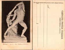 Roma Ercole e Lica Postcard Vintage Italian Galleria Torlonia Unposted Rare picture