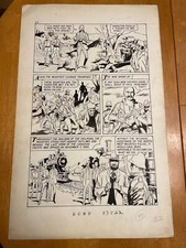 CLASSICS ILLUSTRATED #150 comic art MOUNTED POLICE RAILROAD RIFLES MOB 1959 picture