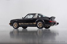 Cars 1974 porsche 911 carrera targa black Art Print Poster 11x17 picture