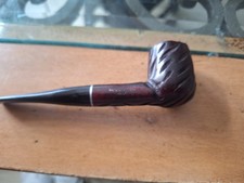 NOS MEDICO Tobacco Pipe Carved RIM Billiard. Made In USA picture