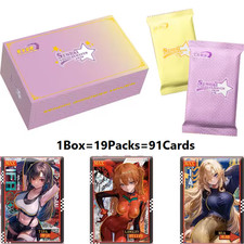 Senpai Goddess Haven 5 Spicy Waifu Trading Cards 19 Pack Booster Box Anime HOT picture