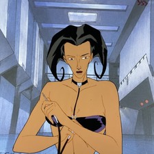 AEON FLUX Animation Cel MTV Anime Vintage Production Art Cartoon 90’s I10 picture