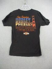 Vintage DUDLEY PERKINS CO, Harley Davidson Black USA T-Shirt, Medium picture