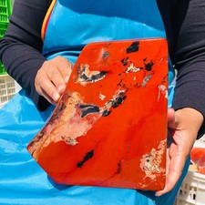 14.74 LB Natural Red Jasper Polished Freeform Crystal Healing Home Decor 4393 picture