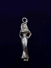 RARE Disney Amblin 925 Sterling Silver Jessica Rabbit Pendant Original Vintage  picture