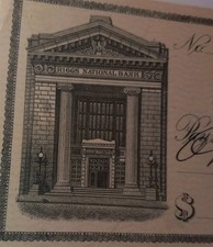 SLING'S 🪙Vintage 1910 Riggs National Bank Check, Washington DC Most Famous Bank picture