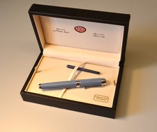 Aurora Talentum Blue 14kt Gold Fountain Pen - NEW picture
