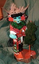 Hopi Early Morning Kachina Signed Kenny Lucas Carving Circa 1970's  picture