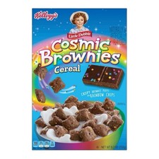 RARE Kellogg’s Little Debbie Cosmic Brownies Cereal SEALED Discontinued Box picture