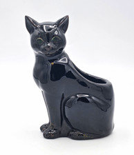 VTG MCM Black Cat Planter Alco Japan 5.5