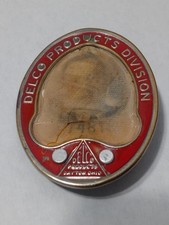 WWII Delco Products Division Employee Badge Dayton Ohio General Motors  picture