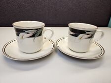 Set Of 2 VINTAGE Noritake Cup & Saucer 8411 CHANNING 80's JAPAN picture