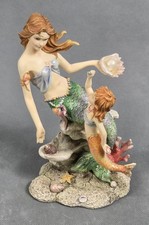 2004 SYRENS OF THE SEA Resin KYMBERLEY AND KELLY Siren MERMAID FIGURINE #SS618 picture