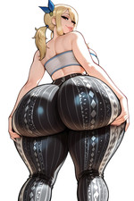 Fairy Tail Lucy Heartfilia #3 Waifu Water-Resistant Anime Sticker 4.5