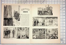 Pont British Character Cartoon Magazine Article 1930s Humor Ephemera picture