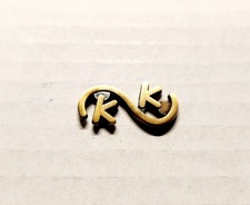 Kia Kima Scout Reservation Brass Brand Pin KKSR Chickasaw Council BSA Boy Scouts picture
