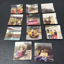 Vintage Worlds of Fun Photo lot Dolphins Flying Dutchman Le Taxi Scramble  1980s picture