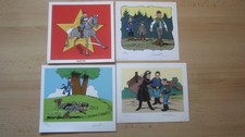 THE BLUE TUNICS 4x ex-booklets numbered advertising numbered Lambil NEW picture