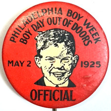 1925 Philadelphia Boy Week Boy Put of Doors 2