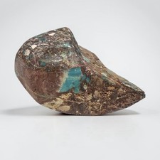 Rare Bisbee Turquoise Rough Matrix Specimen Lavender Pit Arizona Minerals 236ct picture