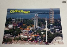 CEDAR POINT Amusement Park Ohio Ariel View Millennium Force 5x7