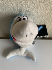 Vintage 1999 Warner Bros Store Hanna Barbera Jabberjaw Bean Bag Plush NWT Tag picture