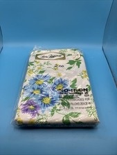 Vintage Lady Pepperell No Iron Percale Pillowcases 2 Standard 42x36 Floral USA picture