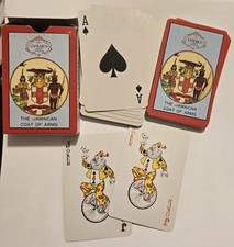 Vtg Jamaica Coat Of Arms Playing Cards KB1  picture