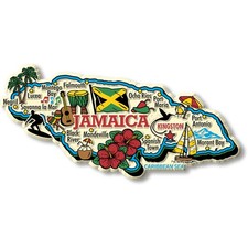 Jamaica Jumbo Country Magnet by Classic Magnets picture