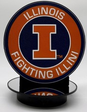 🏈 Light Up Your Team Pride: University of Illinois LED Sign 🧡💙 picture