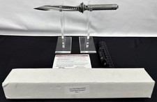 RARE Microtech JAGDKOMMANDO Fixed Blade Knife 105-7 Tri-Edge Dagger USA  NOS New picture