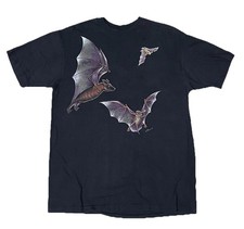 1990 VTG Nature Art T Shirt  Artist Ken Drewke Graphic BATS Sz XL Single Stitch picture