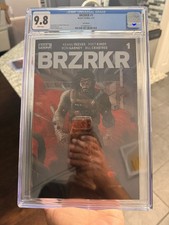 BRZRKR 1 CGC 9.8 Rafael Grampa Cover Keanu Reeves and Matt Kindt Story 2021 *NEW picture