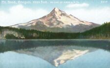 Vintage Postcard 1930's Mount Hood Oregon Stratovolcano Cascade Volcanic Arc picture