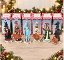 Vintage 1993 Novelino A Christmas Carol Figurines Complete Set 6 w/ Boxes picture
