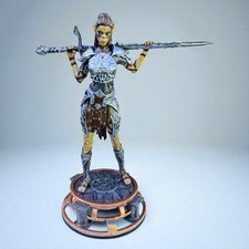 Lae'zel Fantasy Figure Airbrush Painted 25cm Adult Statue - Inspired by BG3 RPG picture