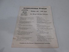 New Albany Indiana 1813-1963 Souvenir Sesquicentennial Program picture