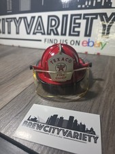 Vintage 1997 Texaco Fire Chief Helmet Die Cast Bank  picture