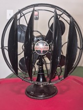 Antique Victor Breeze Spreader 4 Blade Electric Fan Cincinnati USA Patent 172395 picture