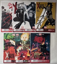 Uncanny X-men #1-7 Complete Run Marvel 2013 Bendis picture