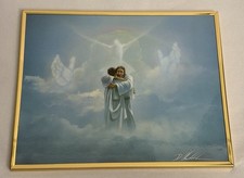 Danny Hahlbohm “Welcome Home” Decorative Framed Jesus Christ Art Print Picture picture