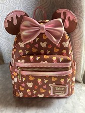 Loungefly Disney Minnie Mouse Cosplay Scented Treats Mini Backpack NWT picture