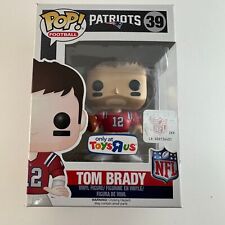 NFL Tom Brady Patriots Funko Pop Football #39  Toys R Us Exclusive w/protector picture