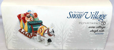 DEPT 56 SLEIGH RIDE 4036584 SNOW VILLAGE ACCESSORIES picture