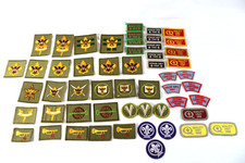 53 Vintage Boy Scout Patches BSA 1960's Bugler, Star Rank, 1st Class, Tenderfoot picture