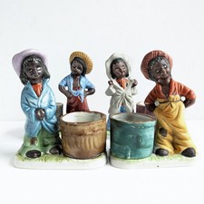 TAWNY TOTS Vintage 1978 Set of 4 Candle or Trinket Holders Excellent Condition picture