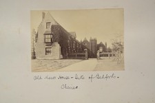 Old Manor House Duke Bedfords Chenies Stepped Gables c1880s VTG Photo picture