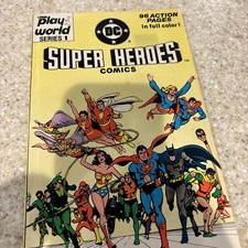 Lionel Play World Super Heroes Comics #1 1980- DC Superman Batman FN- picture