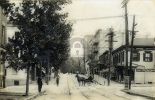 High Street, Morgantown, Monongalia County, WV 1 c1910 RPPC Photo Postcard COPY picture